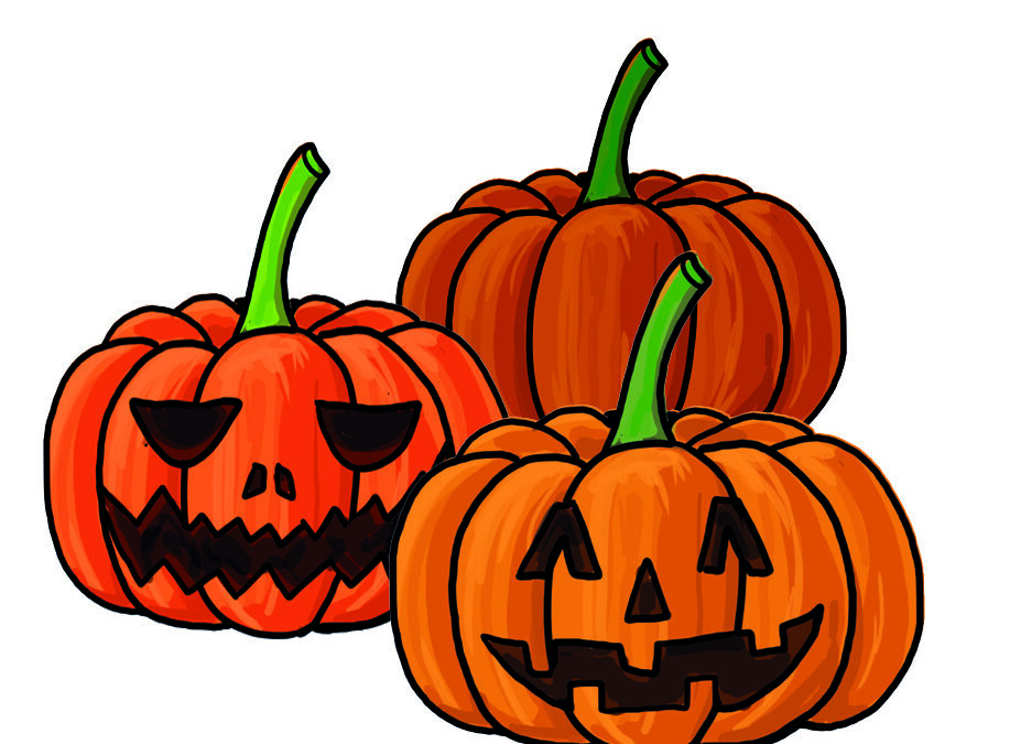 So zeichnest du einen Halloween-Kürbis